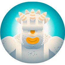 Mi Proyecto del curso: Técnicas avanzadas de ilustración vectorial (Mounstruo). Character Design, Graphic Design, and Vector Illustration project by nujrac - 02.25.2018