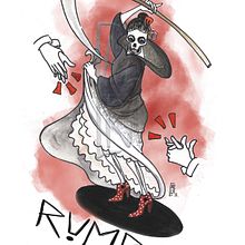 Skeletons. Un proyecto de Cómic, Diseño de personajes, Ilustración tradicional y Lettering de Carla Farinyes Lladó - 13.01.2018