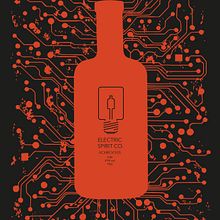 Electric Spirit advertisement image. Graphic Design project by Hannah Botma - 01.15.2018