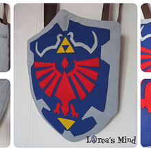 Mochila Hylia. Arts, and Crafts project by Lorea - 09.09.2014