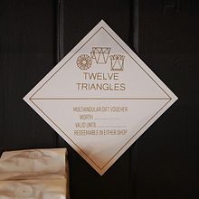 Twelve Triangles. Graphic Design project by Hannah Botma - 02.27.2018