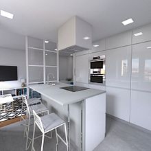 Interiorismo_105. 3D & Interior Architecture project by Iván Tapia Barranco - 02.27.2018