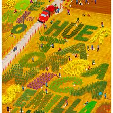 La Huerta Orgánica. Traditional illustration project by E. Alarcón - 02.27.2018