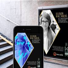 Campaña interactiva 360º Bacardi Elixir. Un progetto di Direzione artistica, Graphic design e Pubblicità di Cristina González - 09.01.2018