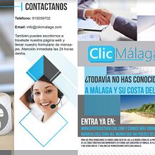 Revista ClicMálaga. Un proyecto de Diseño gráfico de info - 28.02.2018