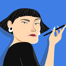 Señora. Projekt z dziedziny Trad, c i jna ilustracja użytkownika grina_dg - 03.01.2018