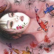 Mi Proyecto del curso: Retrato ilustrado en acuarela. Un proyecto de Bellas Artes, Creatividad, Dibujo, Dibujo artístico, Dibujo de Retrato, Ilustración tradicional e Ilustración digital de Elizabeth M. - 02.03.2018