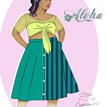 PV18 Color tendencia; Pantone "Arcadia". Un proyecto de Bellas Artes, Diseño, Diseño gráfico, Ilustración tradicional e Ilustración vectorial de Lara Cuerdo Cabrera - 02.03.2018
