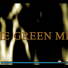 THE GREEN MILE - CREDITS Ein Projekt aus dem Bereich Animation, T und pografie von Ricardo Nieto - 02.03.2018