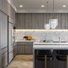 JL_8590, Kitchen and Powder rendering areas.. Un projet de 3D, Architecture , et Design d'intérieur de carlos marenco - 03.03.2018
