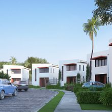 Xochitlan townhouses- Nicaragua. Un projet de 3D , et Architecture de carlos marenco - 03.03.2018