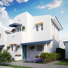 Residencial Santorini-San Juand del Sur. Nicaragua. Ein Projekt aus dem Bereich 3D und Architektur von carlos marenco - 03.03.2018