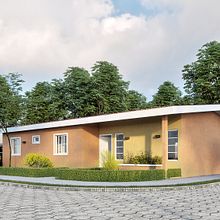 Milpa house-Nicaragua. 3D, and Architecture project by carlos marenco - 03.03.2018