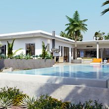Mexican beach house. 3D, and Architecture project by carlos marenco - 03.03.2018