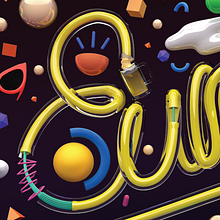Delirio de Eunice. Un proyecto de 3D, Diseño, Lettering y Tipografía de Irving Ramírez - 03.03.2018