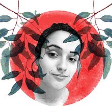 Mi Proyecto del curso: Retrato ilustrado con Photoshop . % Olga Fernández Pero tarafından hazırlanan Kolaj, Geleneksel illüstras, Ve on projesi - 03.03.2018