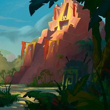 Mi Proyecto del curso: Concept Art : Introducción al diseño de escenarios. Un proyecto de Animación, Dirección de arte y Videojuegos de Jean Fraisse - 15.05.2018