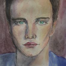 Jonathan Rhys Meyers. Un projet de Beaux Arts, Cinéma et Illustration traditionnelle de Marina Romero Velasco - 04.03.2018