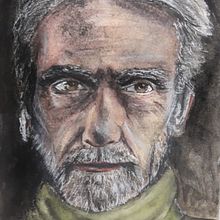 Jeremy Irons. Un projet de Beaux Arts, Cinéma et Illustration traditionnelle de Marina Romero Velasco - 04.03.2018