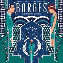 Borges, El Laberinto Infinito. Un projet de B, e dessinée et Illustration traditionnelle de Nicolás Castell - 08.10.2017