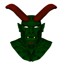 model of an orcs made mudbox. Een project van 3D van javier alexander Muñiz Torrez - 17.10.2017