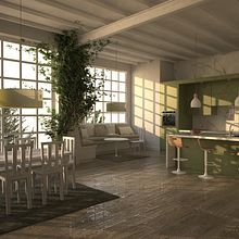 Diseño, cocina. Un proyecto de 3D, Arquitectura interior, Diseño de interiores, Diseño, creación de muebles					 e Infografía de Ricardo Núñez Sambucety - 05.03.2018