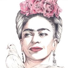 FRIDA. Un progetto di Belle arti e Illustrazione tradizionale di Crisbel Robles - 08.11.2015
