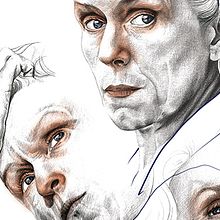 Las tres caras de Frances McDormand - El País Semanal. Fine Arts, Editorial Design, and Traditional illustration project by Belén Moreno - 03.05.2018