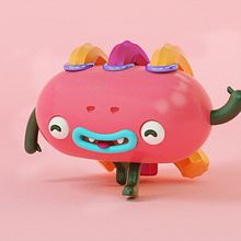 Mascota. Un proyecto de 3D y Diseño de personajes de Arnold Escorcia - 06.03.2018