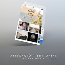 Nature World. Editorial Design, Graphic Design, and Advertising project by Montse Sala - 03.06.2018