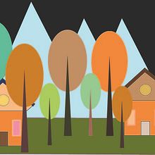 Paisaje principiante. Un proyecto de Diseño gráfico de Iria Rasilla - 07.03.2018