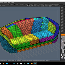 Modelado y Esculpido de Sofá y Sillón a medida Ein Projekt aus dem Bereich 3D, Architektur und Innenarchitektur von Luis Echenique - 10.08.2016