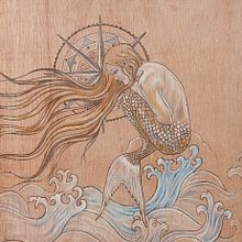 Mermaid . Un projet de Beaux Arts de Leyre Núñez - 09.03.2018