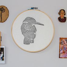 Sello de pájaro estampado. Un projet de Beaux Arts de Leyre Núñez - 09.03.2018