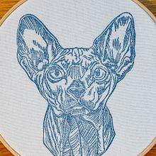 Sello Sphinx estampado sobre tela. Un projet de Beaux Arts de Leyre Núñez - 09.03.2018