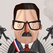 Allende . % Celim Cáceres tarafından hazırlanan Geleneksel illüstras, Ve on projesi - 03.09.2018