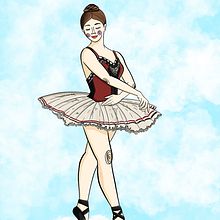 Bailarinas. Een project van Traditionele illustratie van Roser Aguilera Bagur - 10.03.2018