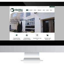 Desarrollo de Web Corporativa - IBARRA LOGISTIKA. Projekt z dziedziny Web design użytkownika ALUNARTE diseño y comunicación - 10.11.2017