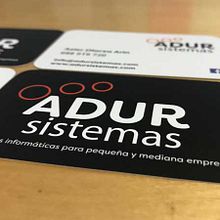 IMAGEN CORPORATIVA - ADUR SISTEMAS. Projekt z dziedziny Projektowanie graficzne użytkownika ALUNARTE diseño y comunicación - 01.12.2017