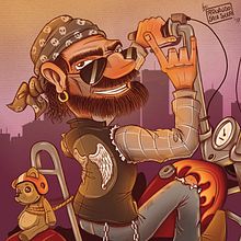Motero Ein Projekt aus dem Bereich Design und Traditionelle Illustration von Fernando Sala Soler - 10.03.2017