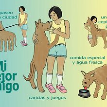 Proyecto 15 - Mi mejor amigo. Un projet de Conception de personnages, Conception de produits et Infographie de Cristina GR - 10.03.2018