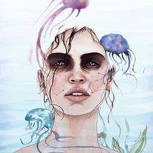 Mi Proyecto del curso: Retrato ilustrado en acuarela - "Deep". Un proyecto de Ilustración tradicional de Nahomi Luna - 10.03.2018