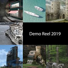 Demo Reel 2019. Matte Painting. . Projekt z dziedziny Kino, film i telewizja,  Manager art, st, czn, Trad, c, jna ilustracja,  Malarstwo, Animacje 3D i VFX użytkownika VILCHESSAN Alejandra Ortiz - 12.03.2018