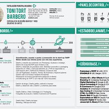 Currículum Vitae. Un progetto di Design di Toni Tort Barbero - 01.02.2018