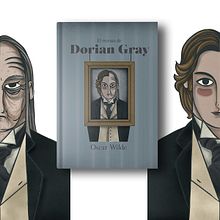 El retrato de Dorian Gray. Editorial Design, Graphic Design, and Traditional illustration project by Olalla Ruiz - 03.12.2017
