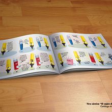 Tira cómica "El cajón de la oficina". Publicado en una revista trimestral de papelería.. Un progetto di Design, Graphic design e Illustrazione vettoriale di Sr Véctor - 12.03.2018