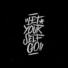 Let yourself go. Lettering projeto de Mari Almendros Cuadrado - 12.03.2018