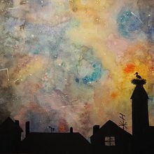 Mi Proyecto del curso: Técnicas modernas de Acuarela. Painting project by enaralana - 03.14.2018