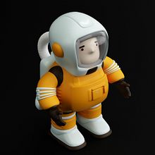 Goodbye_Mr.Hawking. 3D, Design de personagens e Ilustração tradicional projeto de Guille Amengual - 14.03.2018