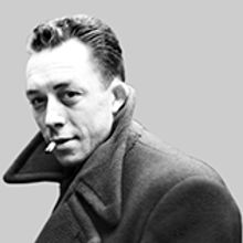 Sentence of Albert Camus. Graphic Design project by Ricardo H. Vargas - 03.15.2018